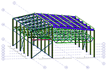 Расчет и разработка КМ/КМД производственного здания. МСК 2026г.